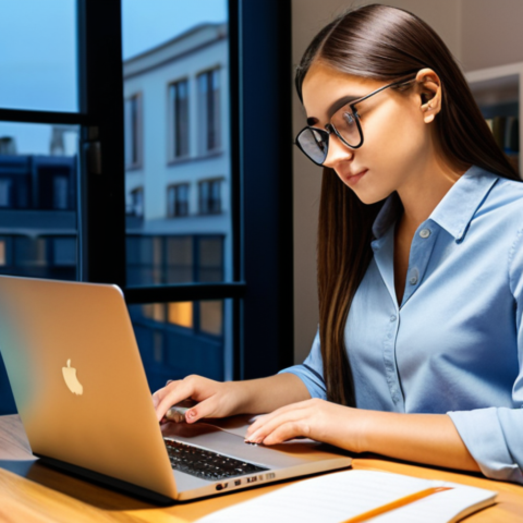 Modern Online Learning Environment**
"A young professional woman, fully clothed in smart casual attire, studying on a laptop in a bright, modern apartment, surrounded by books and notes, warm lighting, safe for work, appropriate content, professional, modest, perfect anatomy, correct proportions, natural pose, well-formed hands, proper finger count, natural body proportions, high quality."
**