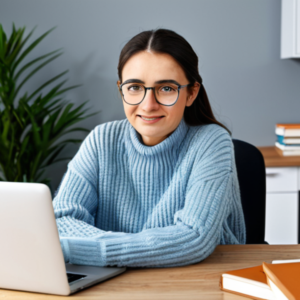 모듈식 교육과정과 평가의 중요성 - Online Learning**
"A woman in her late 20s, fully clothed in comfortable yet professional attire (e...