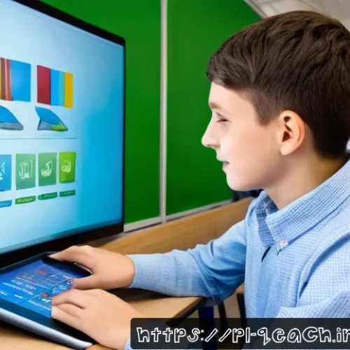Home 33 모듈식 교육과정의 설계에 활용되는 이론 - A modern classroom scene in Poland featuring diverse students engaged in a modular learning environm...
